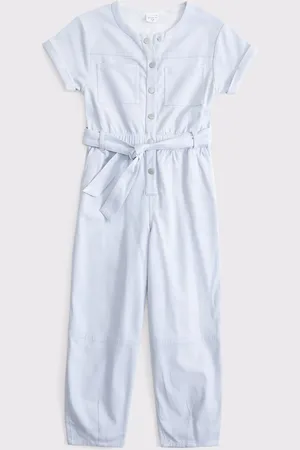 Abercrombie & Fitch Utility Pocket Jumpsuit With Tie Belt Detail122128 cm