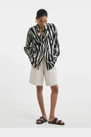 JD Williams Printed Linen Shirt42