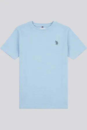 U.S. Polo Assn. U. S. Polo Assn. Boys Texture Double Horsemen T-Shirt166168 cm