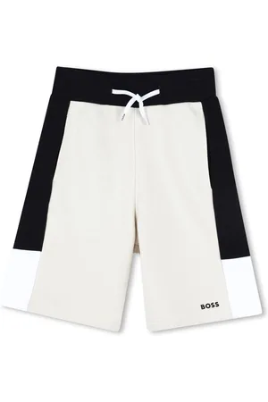 HUGO BOSS Colourblock Panel Logo Jersey Shorts110116 cm