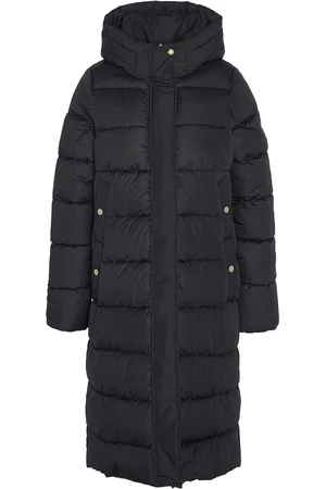 Barbour Barron Longline Baffle Quilt Puffer Coat40