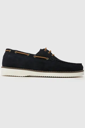Schuh Blue EC Rick Suede Boat Shoesuk11eu45