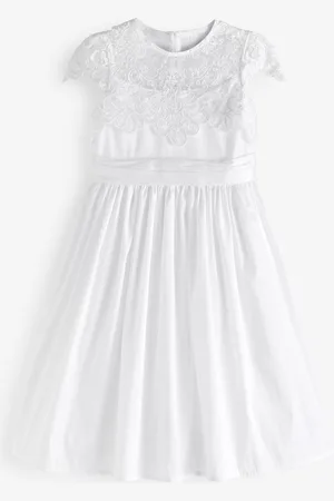 Next Lace Bodice Flower Girl Bow Dress (3-16yrs)11 lat (146 cm)