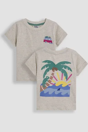 JoJo Maman Bébé Back Printed T-Shirt110116 cm