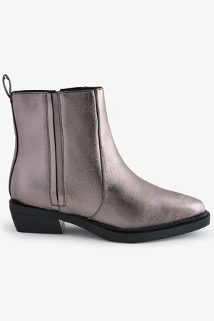 Simply Be Extra Wide Fit Secret Stretch Seam Western Ankle BootsEU 39.5 (UK 6)