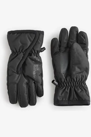 Jack Wolfskin Kids Easy Entry Black Gloves11