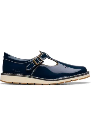 Clarks Leather Joyful Skip Kids Shoes7 EU 24 F