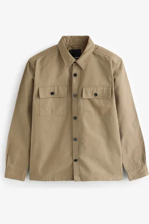 Threadbare Twill Button Up 100% Cotton ShacketX-Large