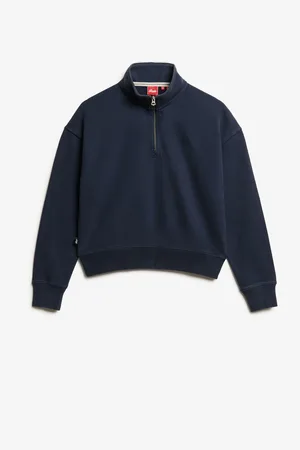 Superdry Bluza dresowa z zamkiem 1/2 Essential, 100% bawełna42