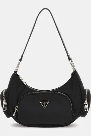 Guess Eco Gemma Nylon Shoulder Black BagJeden