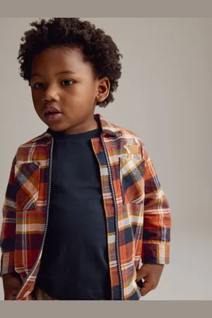 Next Long Sleeve Check 100% Cotton Shirt (3mths-7yrs)9