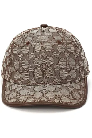 Coach Signature C Jacquard Baseball HatM-L