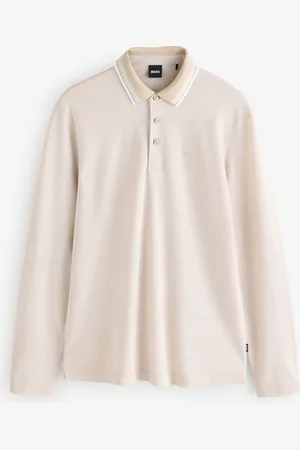 HUGO BOSS Long Sleeve 100% Cotton Polo Shirt3XL