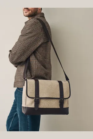 Next Signature Wool Mix Messenger Bagonesize