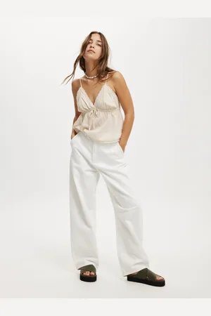 Cotton On Barrel Leg 100% Cotton JeansEU 38 (UK 10)