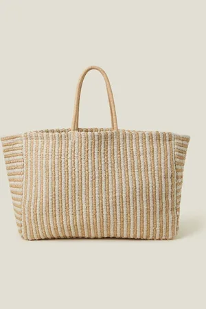 Accessorize Large Woven Stripe Tote BagJeden