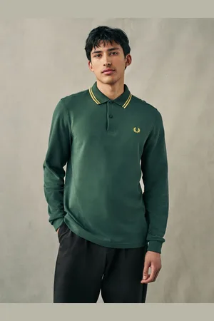 Fred Perry Long Sleeve Twin Tipped Polo ShirtS