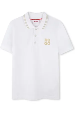 HUGO BOSS Square Chest Logo Short Sleeve Polo Shirt10 lat (140 cm)