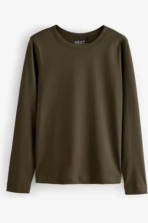 Next Long Sleeve Crew Neck 100% Cotton TopXS