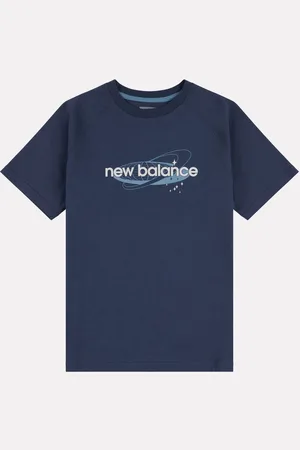 New Balance Boys Blue Global 100% Cotton T-Shirt12