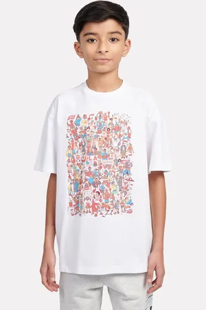 New Balance Kids Crowd Graphic 100% Cotton T-Shirt140146 cm