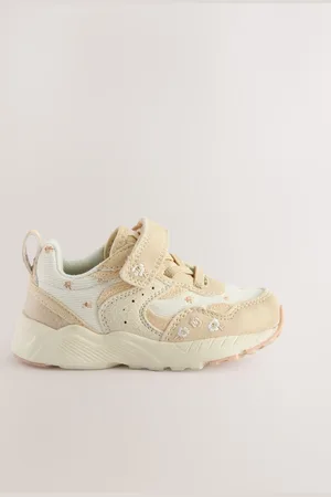 Next Elastic Lace Touch Fasten TrainersEU 34.5 (UK 2)