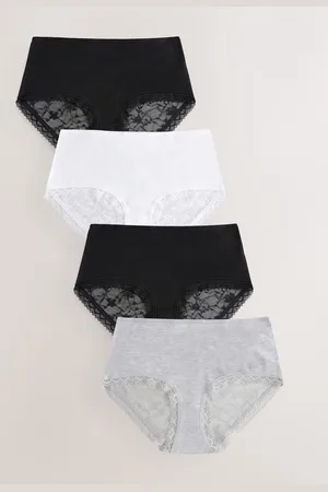 Next Modal Lace Cotton Knickers 4 Pack42