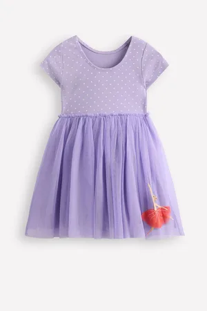Boden Ami Appliqué Tulle Dress116122 cm