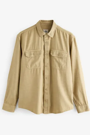Next Cotton Tencel Blend Long Sleeve ShirtXXL