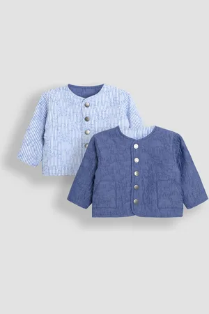 JoJo Maman Bébé Dino Quilted Reversible Jacket9298 cm