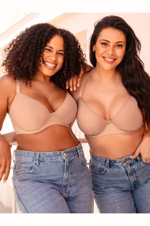 Curvy Kate Smoothie Spacer T-Shirt Plunge Nude Bra80 H