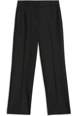 Albaray Tailored Straight Leg Black Trousers40