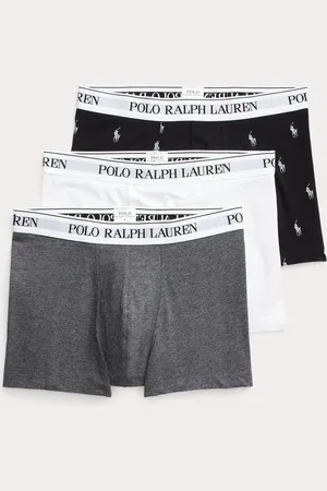 Ralph Lauren Zestaw 3 par bawełnianych bokserek ze stretchem L