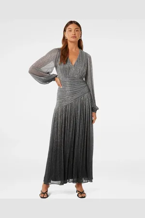 Forever New Viv Ombre Plisse Maxi Dress38