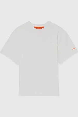 Reiss Nakata McLaren F1 Team Oversize Logo T-Shirt Unisex FitX-Large