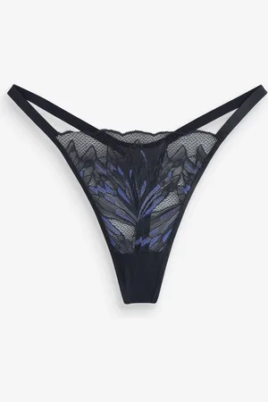 Triumph Crazy Stupid Love String Black Briefs46