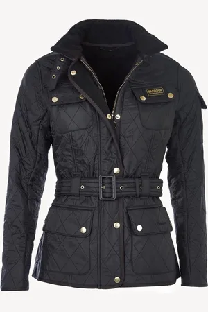 Barbour Woskowana kurtka Classic Beaufort w 100% z bawełny87cm R (UK 34 R)
