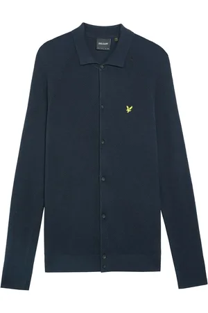 Lyle & Scott Linen Blend Knitted Shirt2X-L
