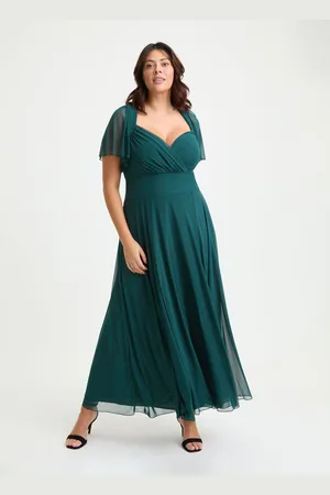 Scarlett & Jo Kemi Bolero Wrap Bodice Maxi Gown42