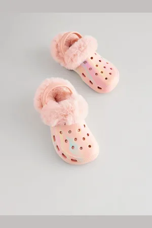Next Faux Fur Lined Clog SlippersEU 37 (UK 4)