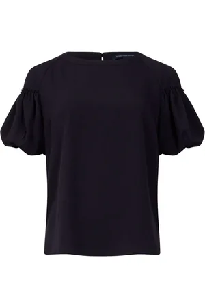 French Connection Crepe Light Puff Sleeve TopXL