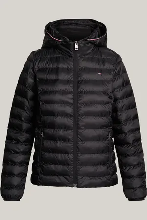 Tommy Hilfiger Down-Filled Hooded Zip-Thru JacketXS