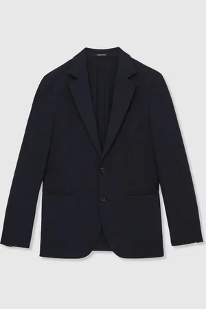Reiss Found Single-Breasted Stretch Suit Blazer Slim-Fit44 R