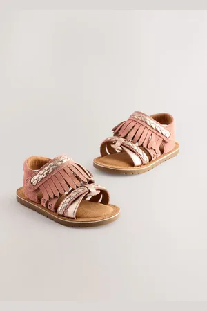 Next Suede Fringe Sandalsuk10eu28