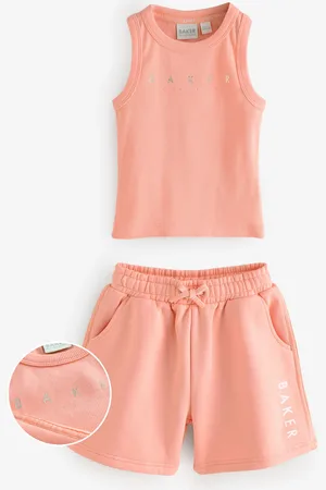 Ted Baker Racer Vest and Sweat Shorts Set122128 cm