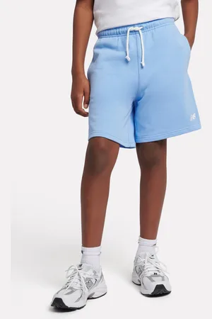 New Balance Kids French Terry Small Logo 100% Cotton Shorts128134 cm