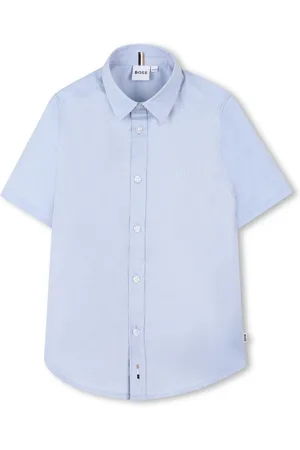 HUGO BOSS Short Sleeve Logo Occasion 100% Cotton Shirt5 lat (110 cm)