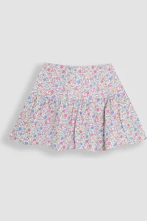 JoJo Maman Bébé Printed 100% Cotton Skort98104 cm