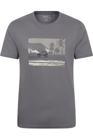Mountain Warehouse Mens Ocean Drive UV 100% Cotton T-ShirtS