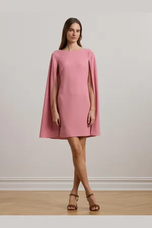 Ralph Lauren Petra Cape Georgette Cocktail Mini Dress40